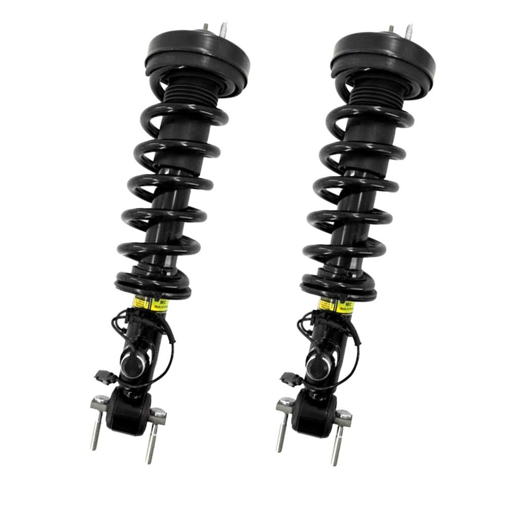 Pair Front Shock Absorber Struts Assy with Electric Control fit for 2014-2017 Ford Expedition Lincoln Navigator 3.5L V6 - Gas