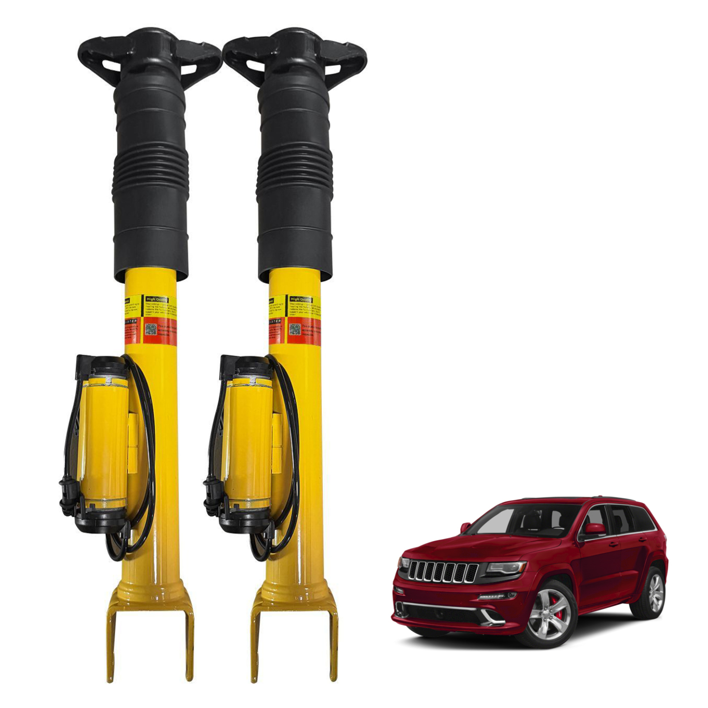 Magnetic Rear Shock Absorber Assembly Fits 2012-2015 Jeep Grand Cherokee SRT Sport 6.4L W/ADS