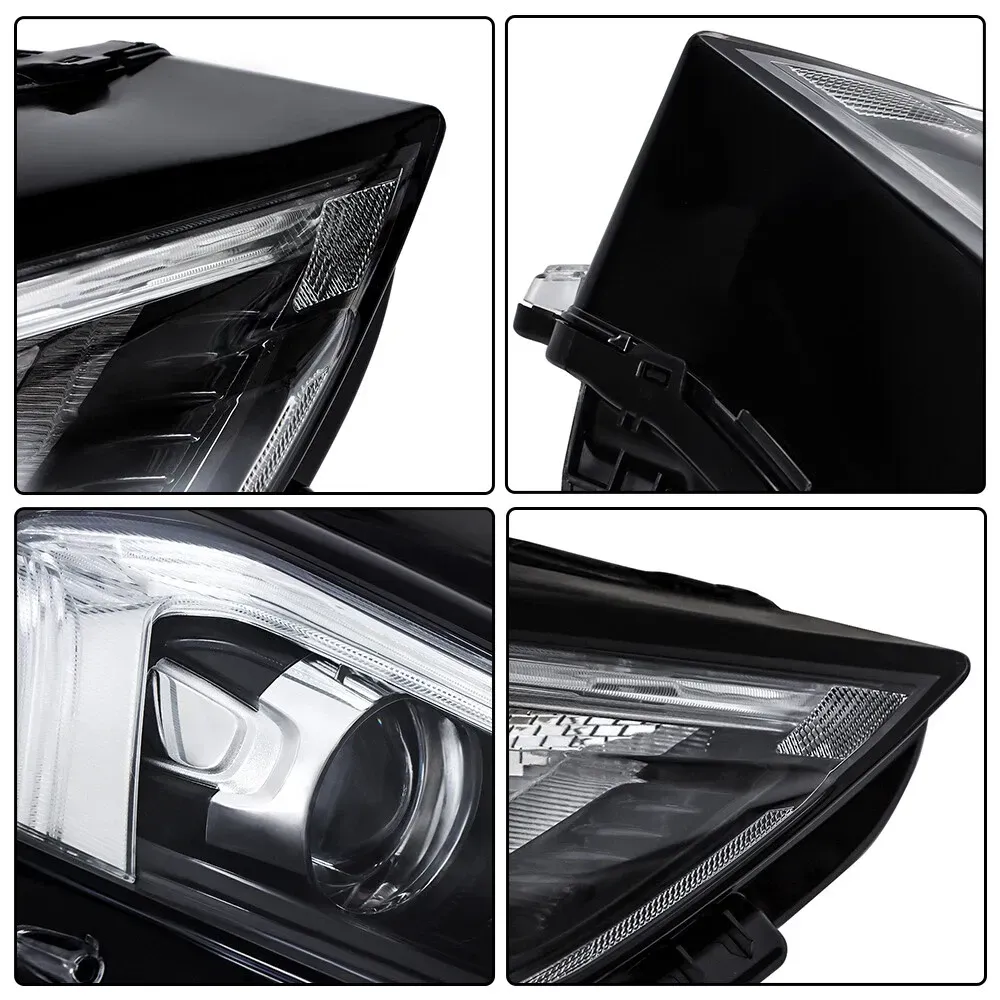 Front Right/Left Side US Version Headlight Assembly For Ford Edge 2019-2022
