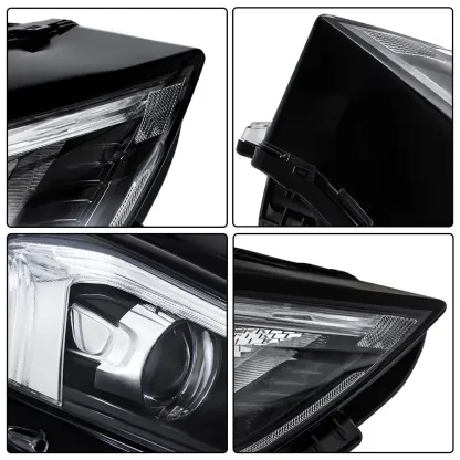 Front Right/Left Side US Version Headlight Assembly For Ford Edge 2019-2022