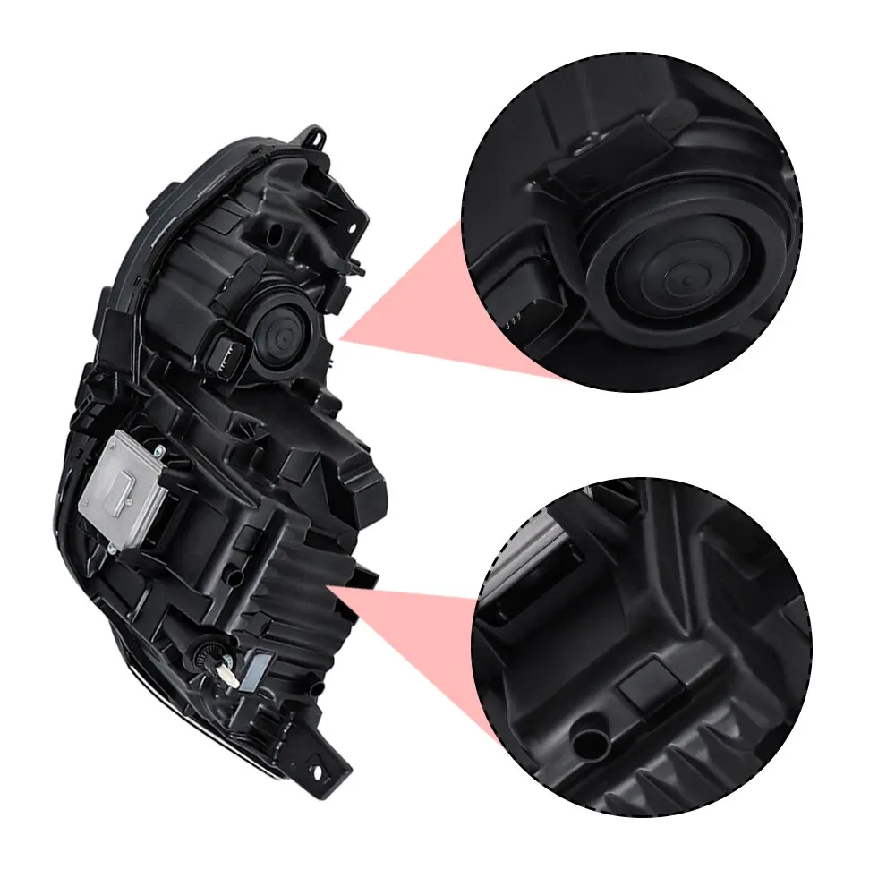 Front Right/Left Side US Version Headlight Assembly For Ford Edge 2019-2022