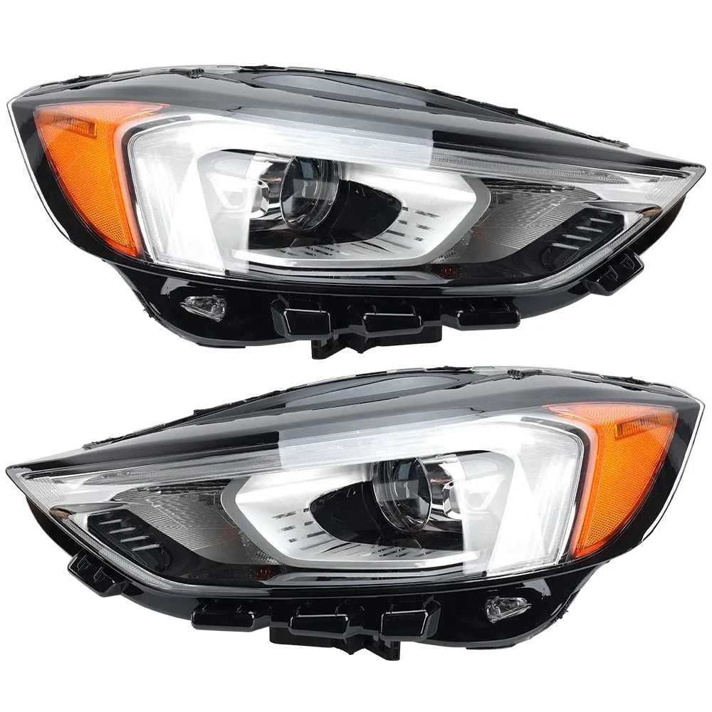 Front Right/Left Side US Version Headlight Assembly For Ford Edge 2019-2022