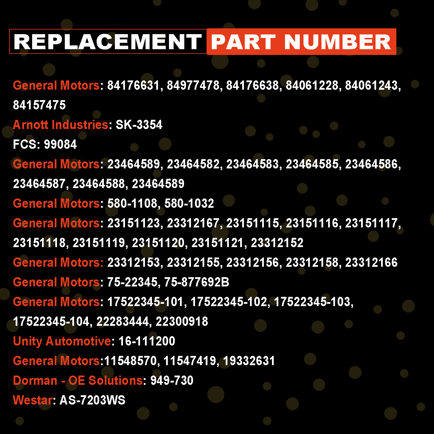 2015-2020 GMC Sierra 1500 Front Magnetic Shocks Struts Kit - 2pcs Replace#84176631 #84977478 #580-1108