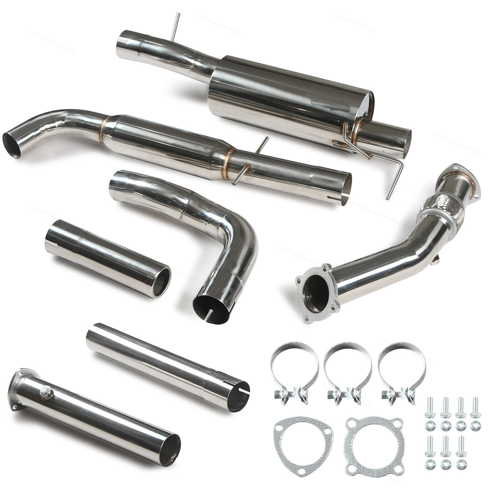 Exhaust Header Compatible with 1999-2005 VW GOLF/JETTA/GTI 1.8 TURBO 3