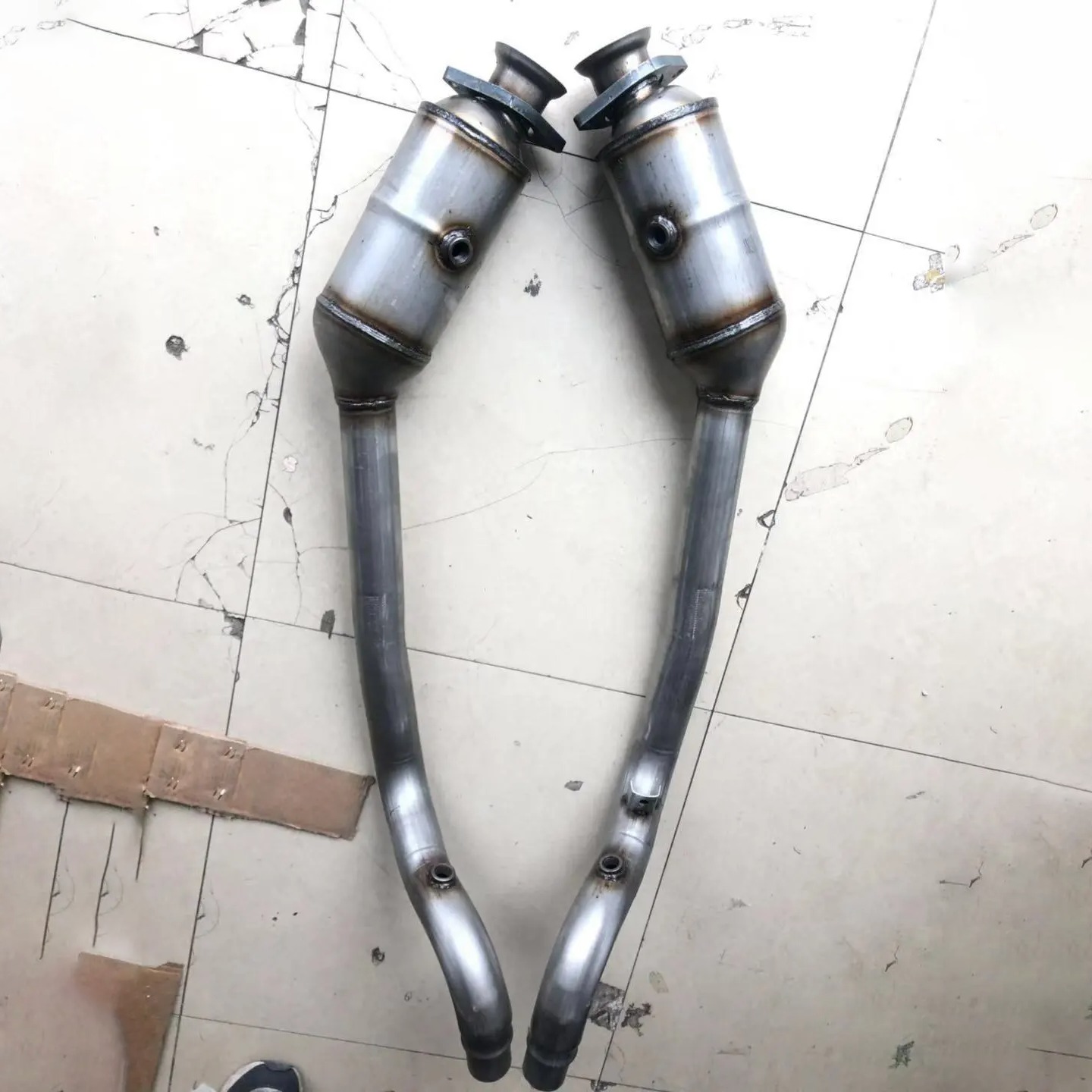 1Pair 2013-2017 Jaguar XJ 3.0L V6 Catalytic Converters C2D21537