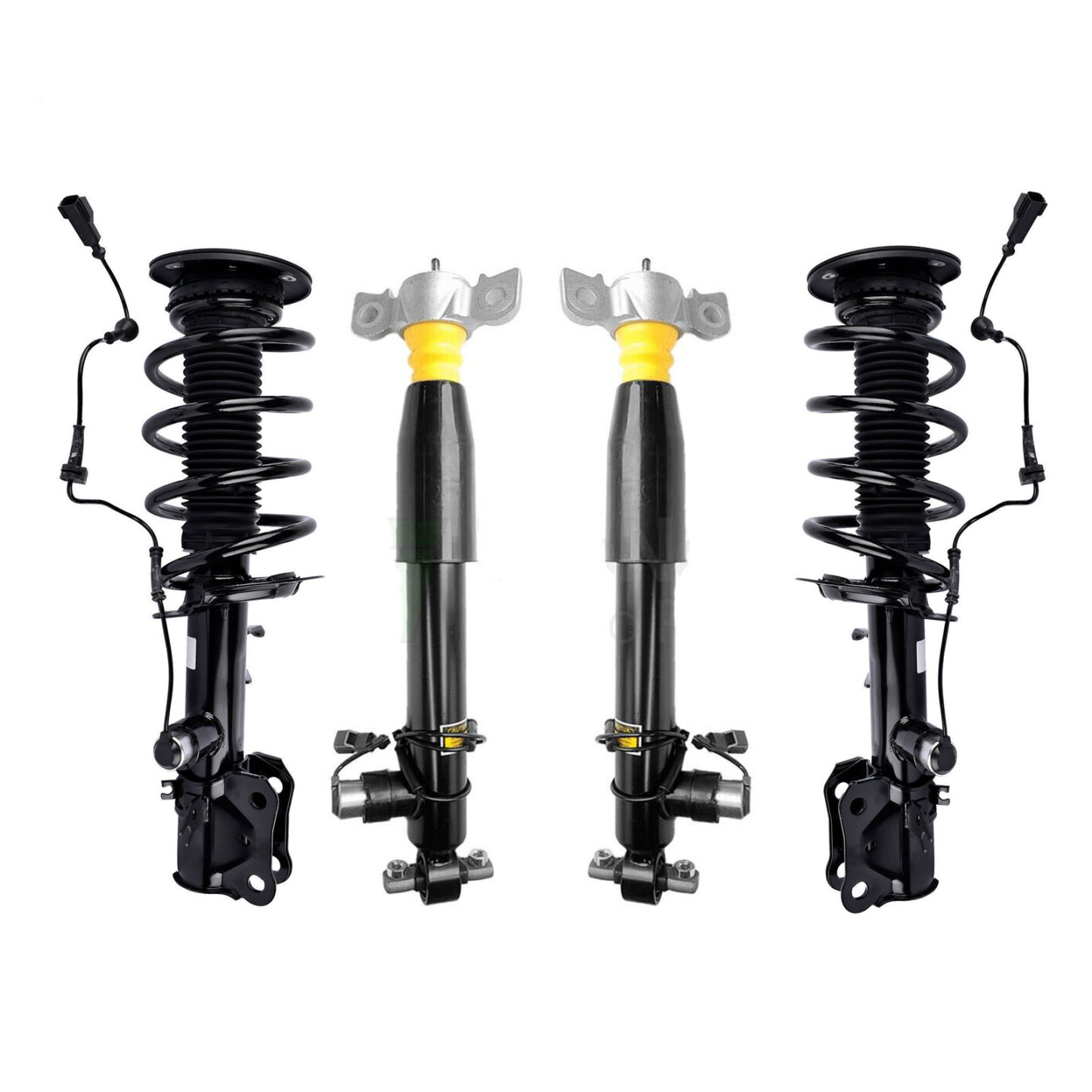 4pcs Front and Rear Electric Shock Absorber Assembly fit for Lincoln MKX 2016-2018