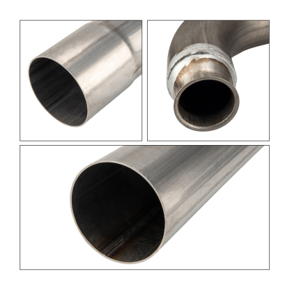 Muffler Delete Pipe Eliminator DPF Fits 2011-2015 Chevy Silverado 2500HD & 3500HD GMC 6.6L Duramax Diesel