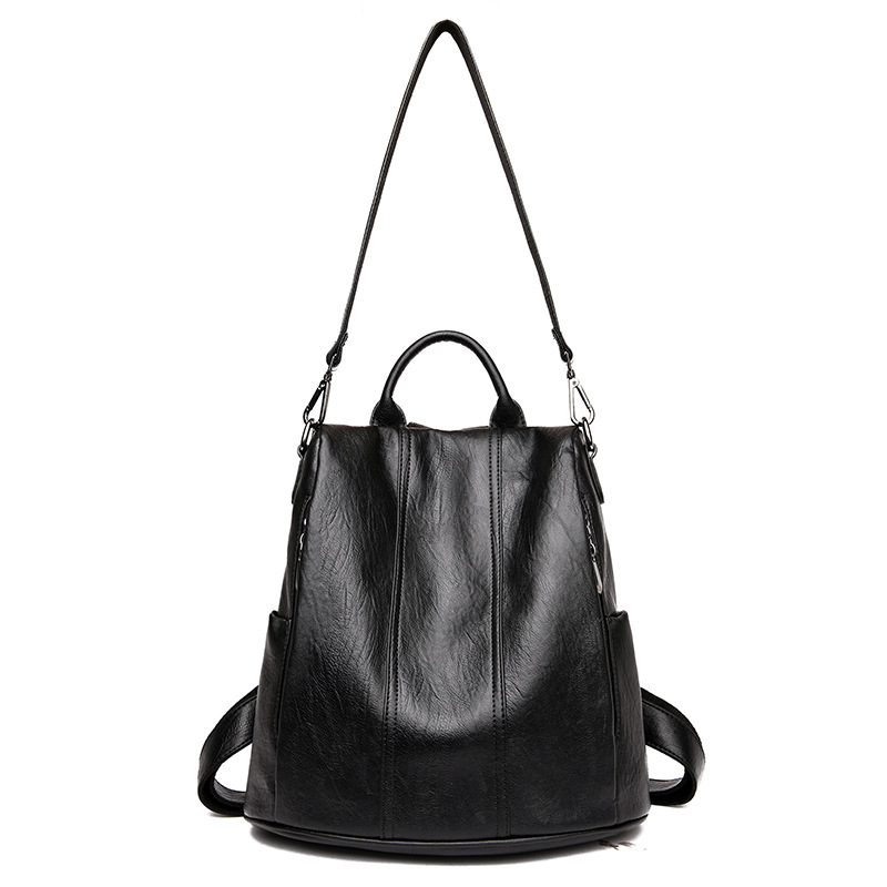 Нов стил - мека раница против кражба от естествена кожа