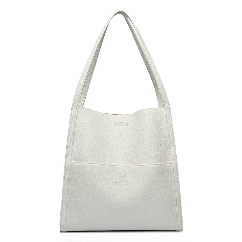 Nagy kapacitású báránybőr táska