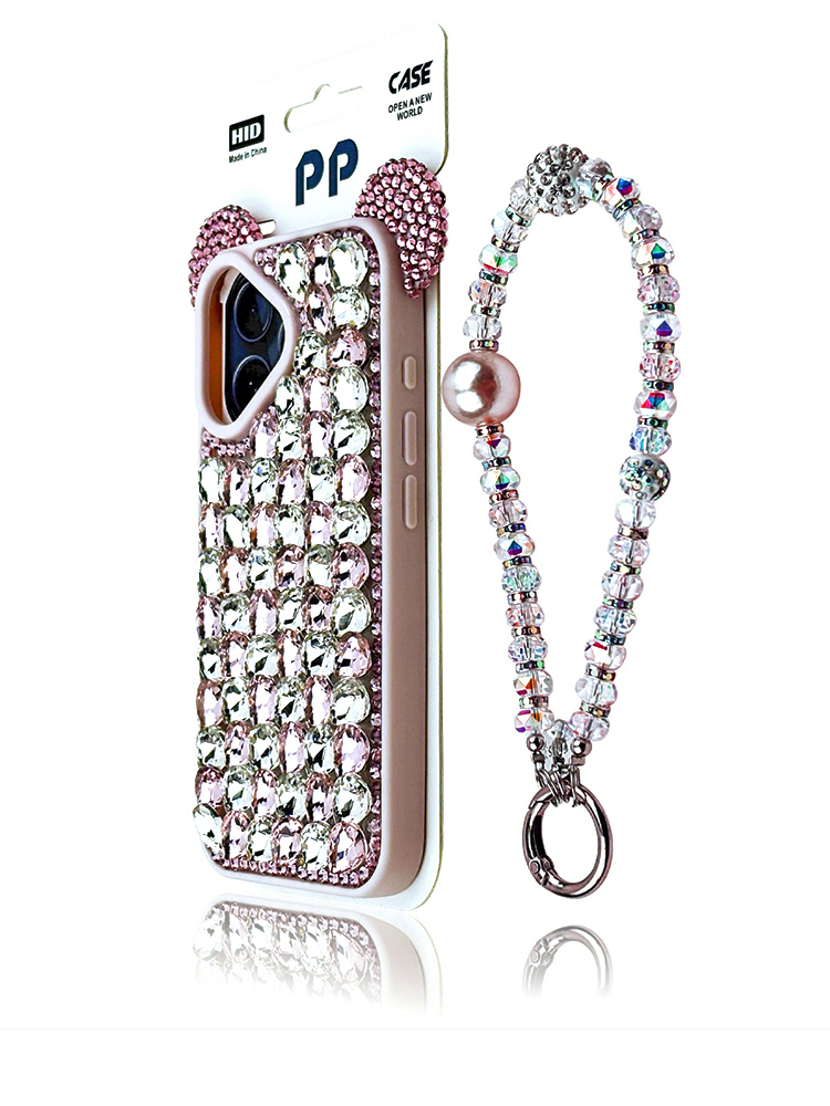 Diamond-covered Mickey Ears Case for iPhone - Tatanband