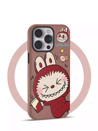 Happy Labubu MagSafe Case