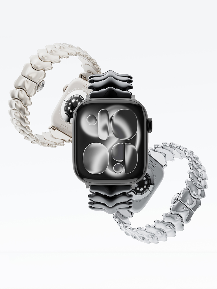 Spine Stainless Steel Band for Apple Watch