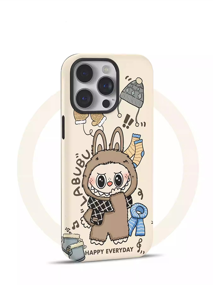 Happy Everyday Labubu MagSafe Case