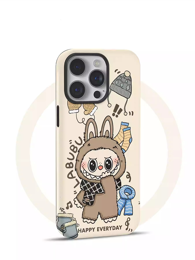 Happy Everyday Labubu MagSafe Case