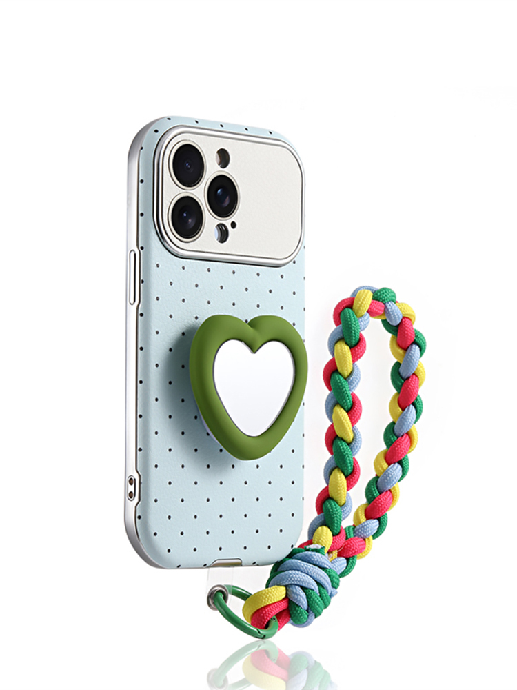 Blue Love Mirror Stand Case