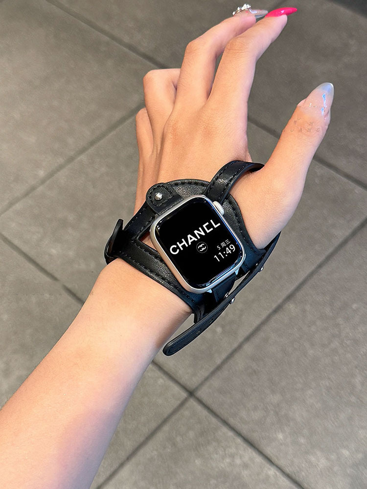 Outdoor Cycling Palm-worn Leather Band