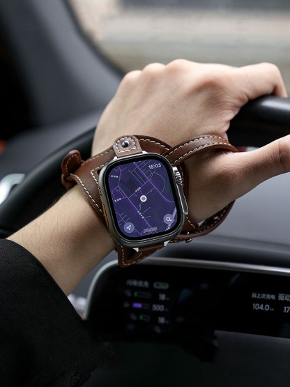 Outdoor Cycling Palm-worn Leather Band