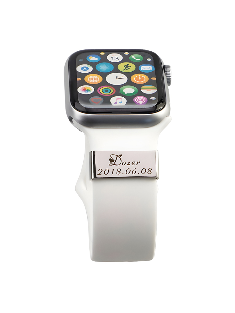 Customized Apple Watch Band Name Decoration