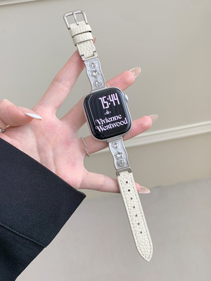 Glue Love and Stars Leather Band for Apple Watch