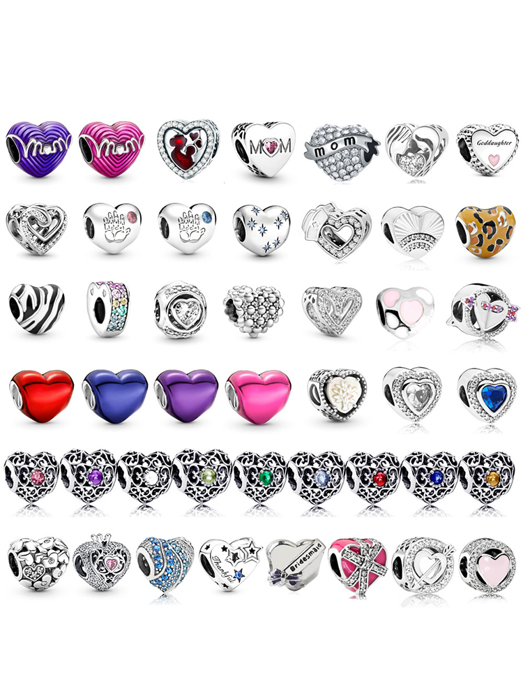 Love Series Alloy Beads