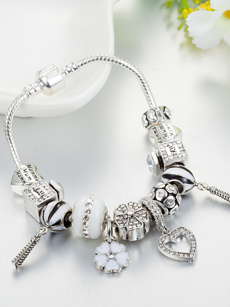 Perfume Bottle Crystal Beaded Band