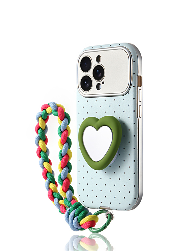 Blue Love Mirror Stand Case