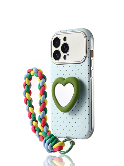 Blue Love Mirror Stand Case