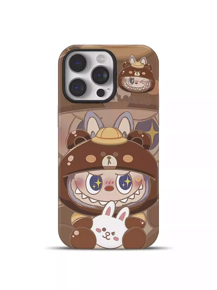 Bear Costume Labubu MagSafe Case