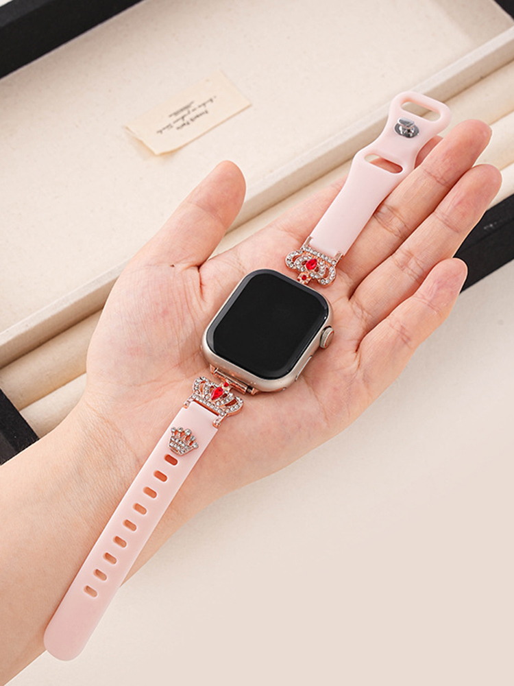 Queen Crown Silicone Band