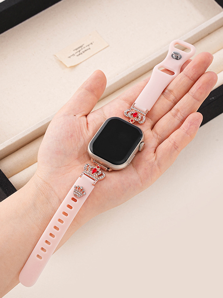 Queen Crown Silicone Band