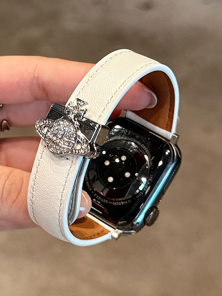 Saturn Magnetic Leather Band