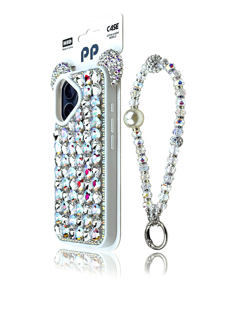 Diamond-covered Mickey Ears Case for iPhone