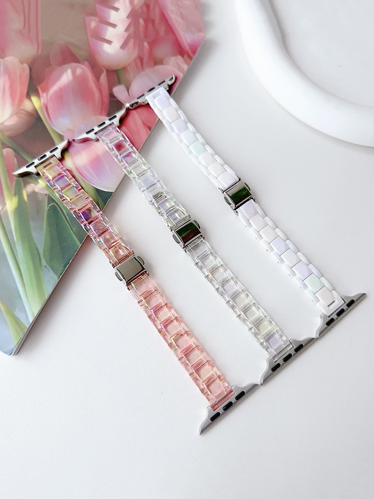 3-link Slim Laser Resin Band