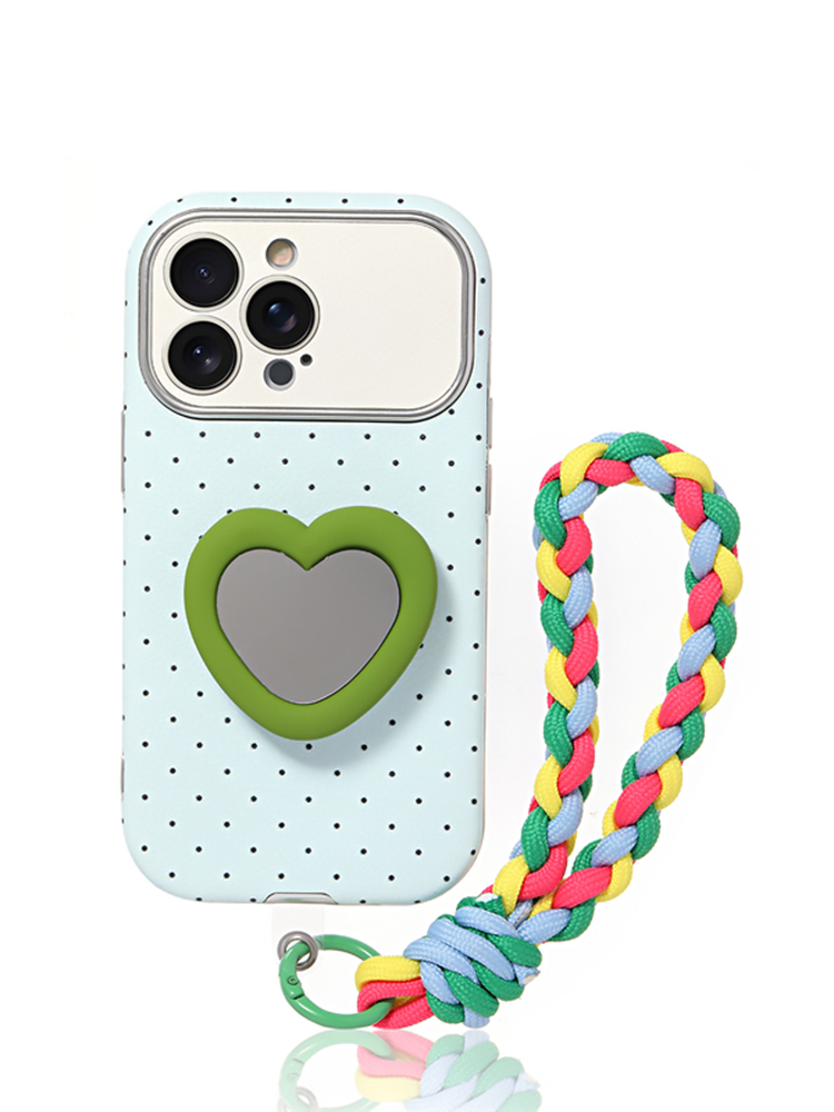 Blue Love Mirror Stand Case