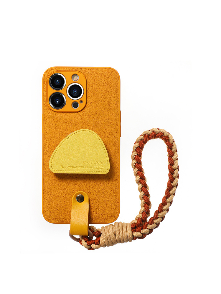 Sponge Pattern Wrist Strap Case