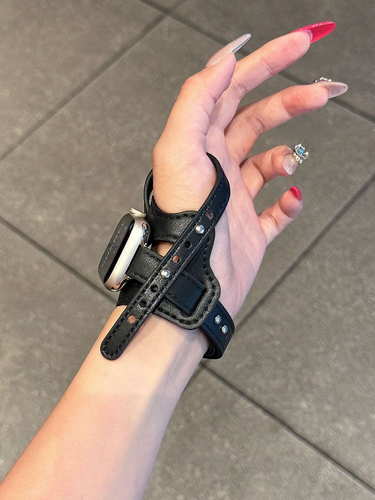 Outdoor Cycling Palm-worn Leather Band