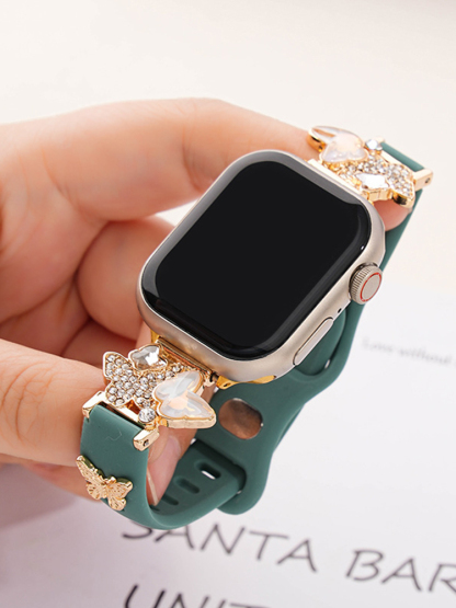 Two Butterflies Silicone Band