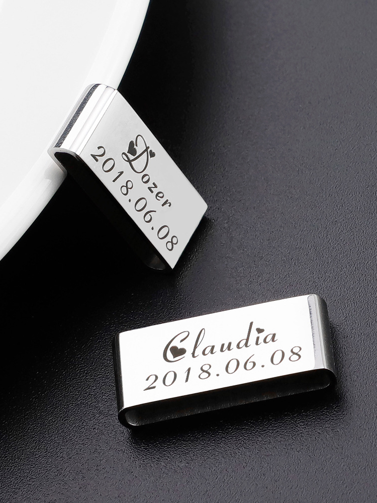 Customized Apple Watch Band Name Decoration