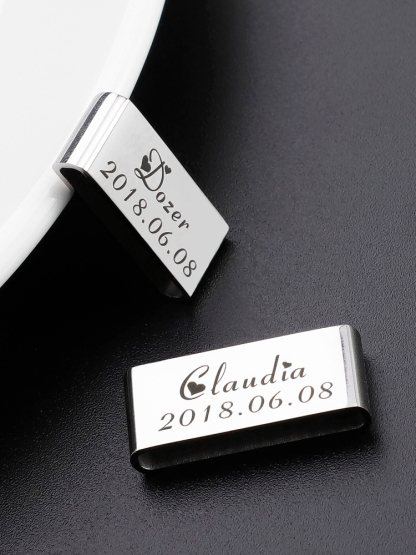 Customized Apple Watch Band Name Decoration