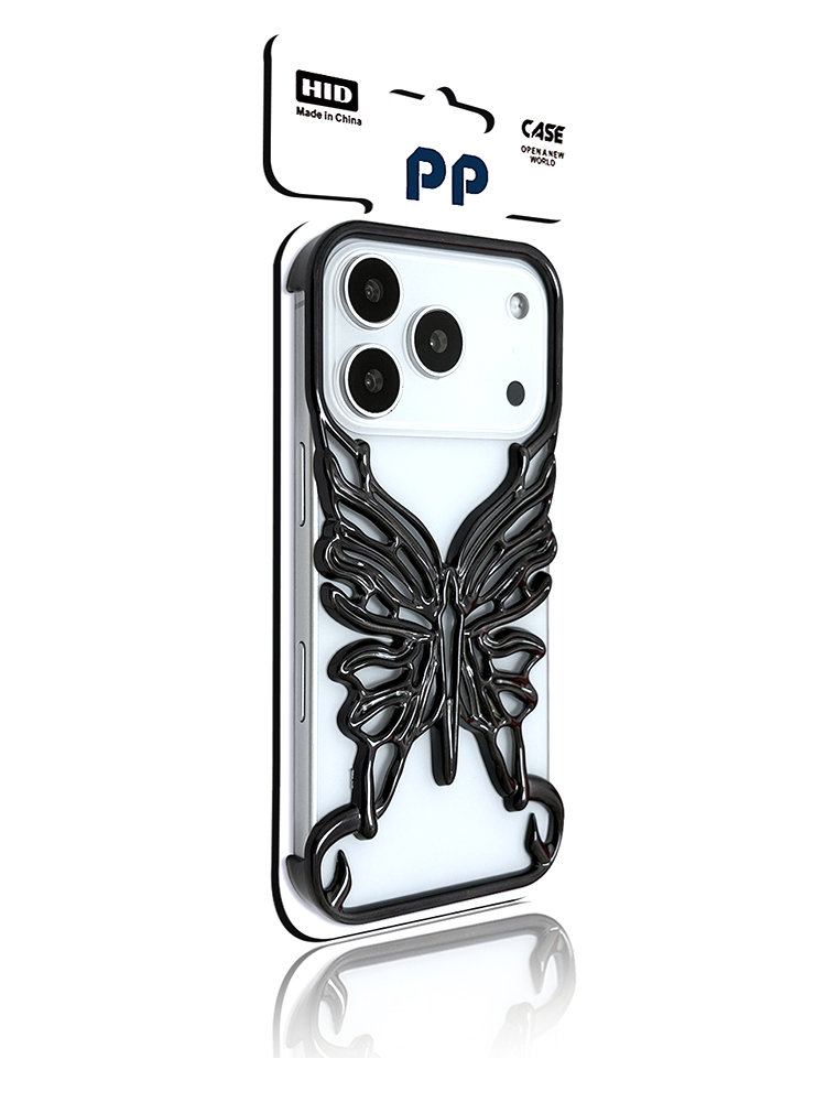Frameless Hollow Butterfly Case for iPhone - Tatanband