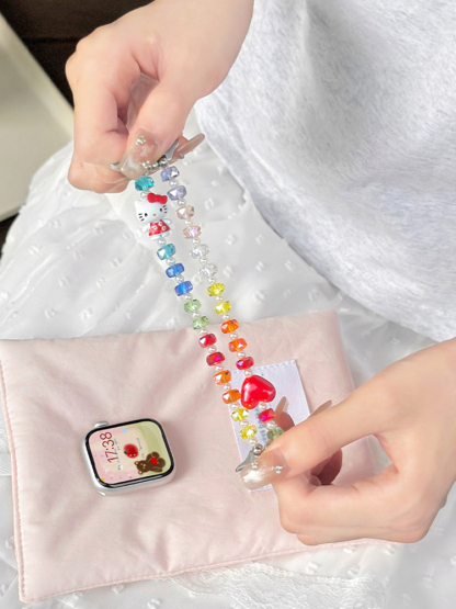 Kitty Colored Resin Beads Band for Apple Watch