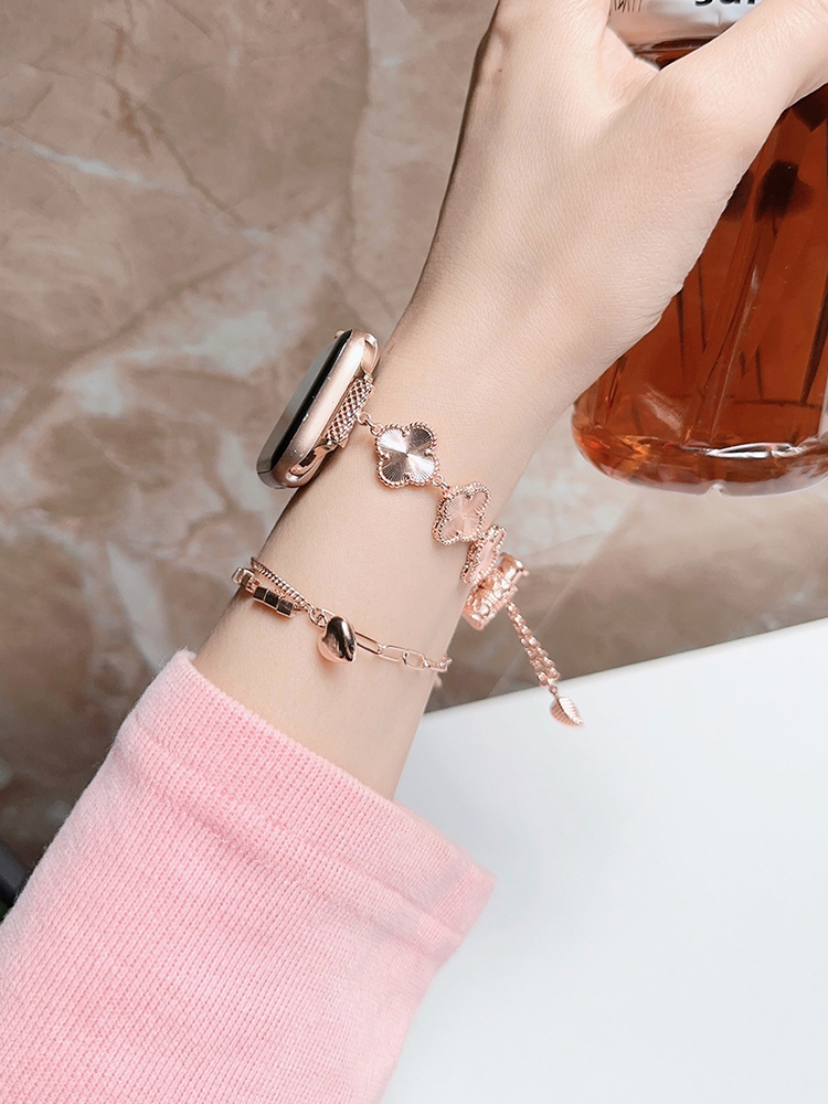 Clover Bracelet Stainless Steel Band