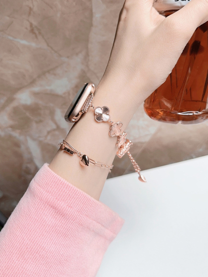 Clover Bracelet Stainless Steel Band