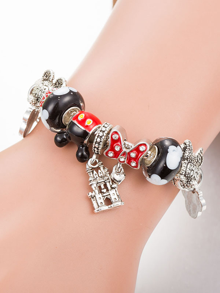 Mickey's Castle Crystal Beaded Band