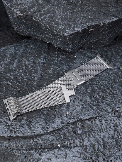 Quick Release_Buckle Milanese Stainless Steel Band