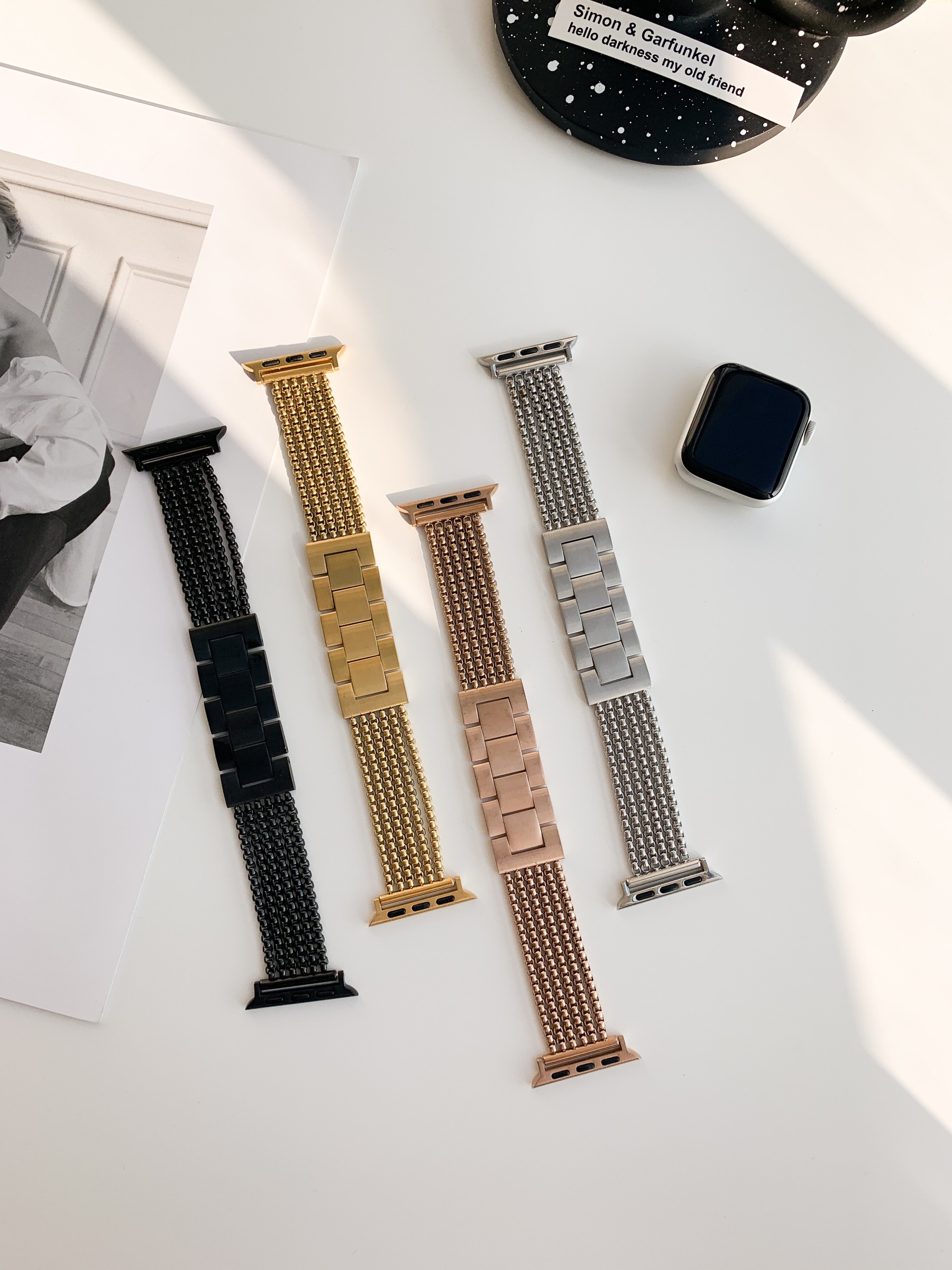 6-row Chain Stainless Steel Band