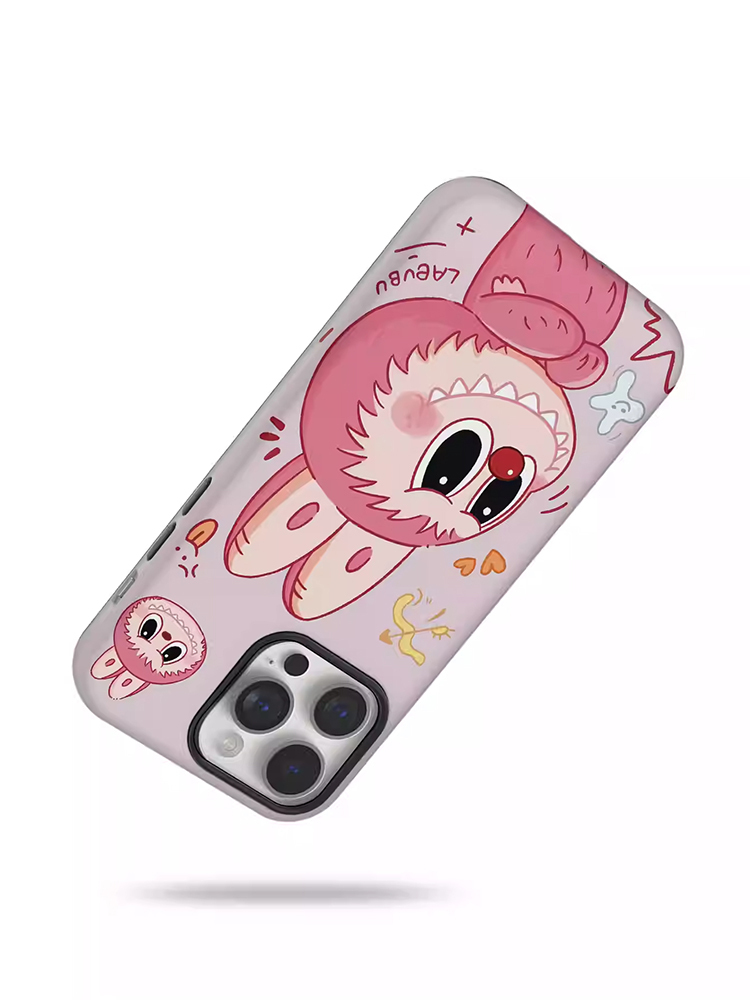 Labubu Pink MagSafe Case