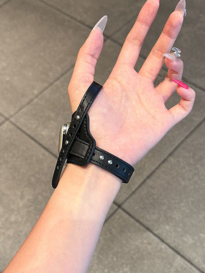 Outdoor Cycling Palm-worn Leather Band