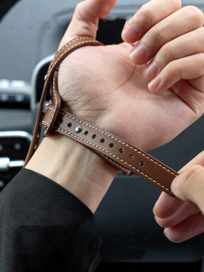 Outdoor Cycling Palm-worn Leather Band