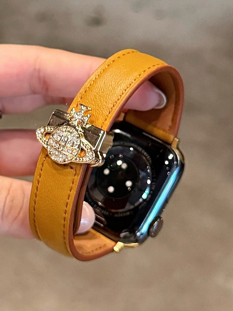 Saturn Magnetic Leather Band